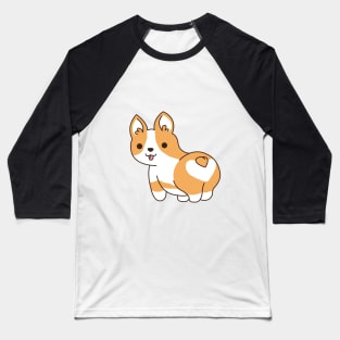 Cute Corgi Baseball T-Shirt